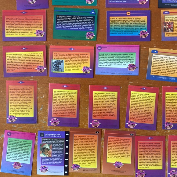 33 Elvis Collector Trading cards - Picture 7 of 10